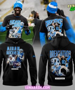 Detroit Lions Aidan Hutchinson Dreamathon Limited 2024 Hoodie