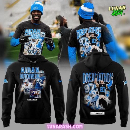 Detroit Lions Aidan Hutchinson Dreamathon Limited 2024 Hoodie