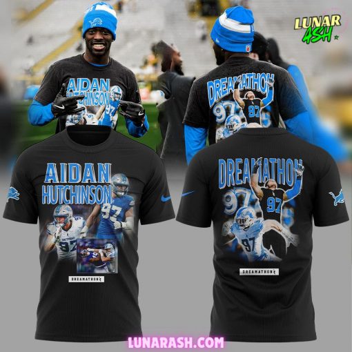 Detroit Lions Aidan Hutchinson Dreamathon Limited 2024 T-Shirt
