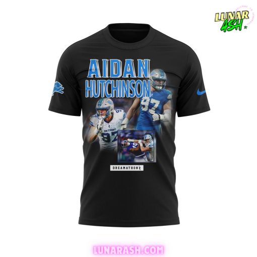 Detroit Lions Aidan Hutchinson Dreamathon Limited 2024 T-Shirt