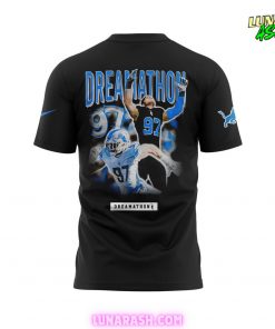 Detroit Lions Aidan Hutchinson Dreamathon Limited 2024 T Shirt 3