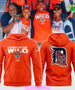 Detroit Tigers In The Wild Edition 2024 Hoodie