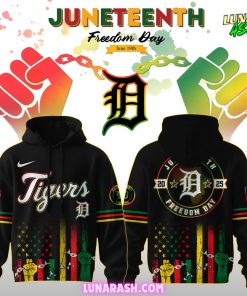 Detroit Tigers Juneteenth Day 2025 Special Hoodie