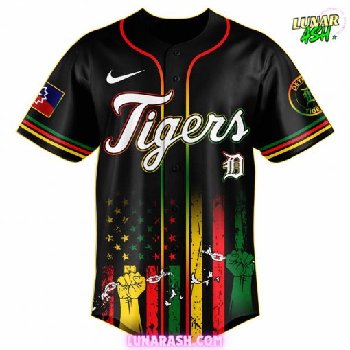 Detroit Tigers Juneteenth Day 2025 Special Jersey