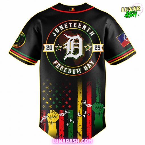 Detroit Tigers Juneteenth Day 2025 Special Jersey