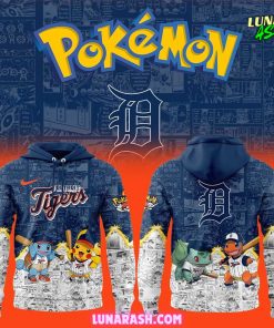 Detroit Tigers x Pokémon Night Special Hoodie