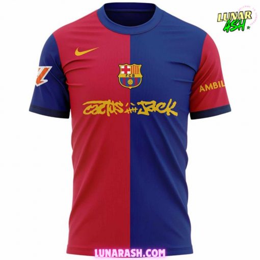 FC Barcelona X Travis Scott 2025 Special T-Shirt