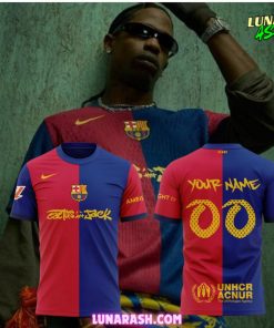 FC Barcelona X Travis Scott 2025 Special T-Shirt