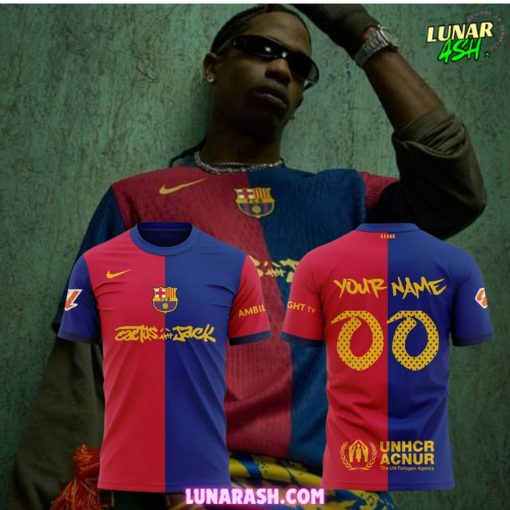 FC Barcelona X Travis Scott 2025 Special T-Shirt