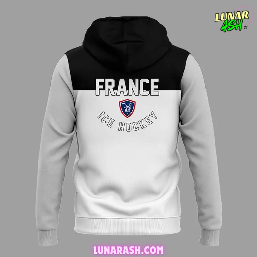 France Ice Hockey Team 2025 Limited Edition Zip Hoodie France Ice Hockey Team 2025 Limited Edition Zip Hoodie