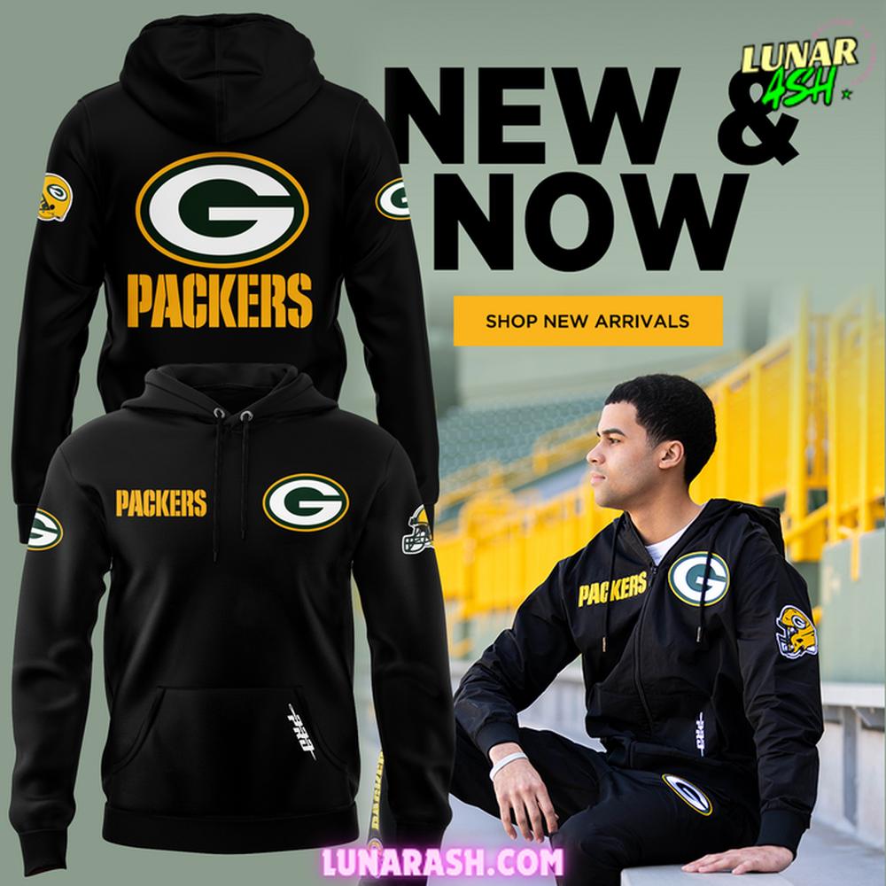 Green Bay Packers 2025 Limited Edition Black Hoodie Green Bay Packers 2025 Limited Edition Black Hoodie