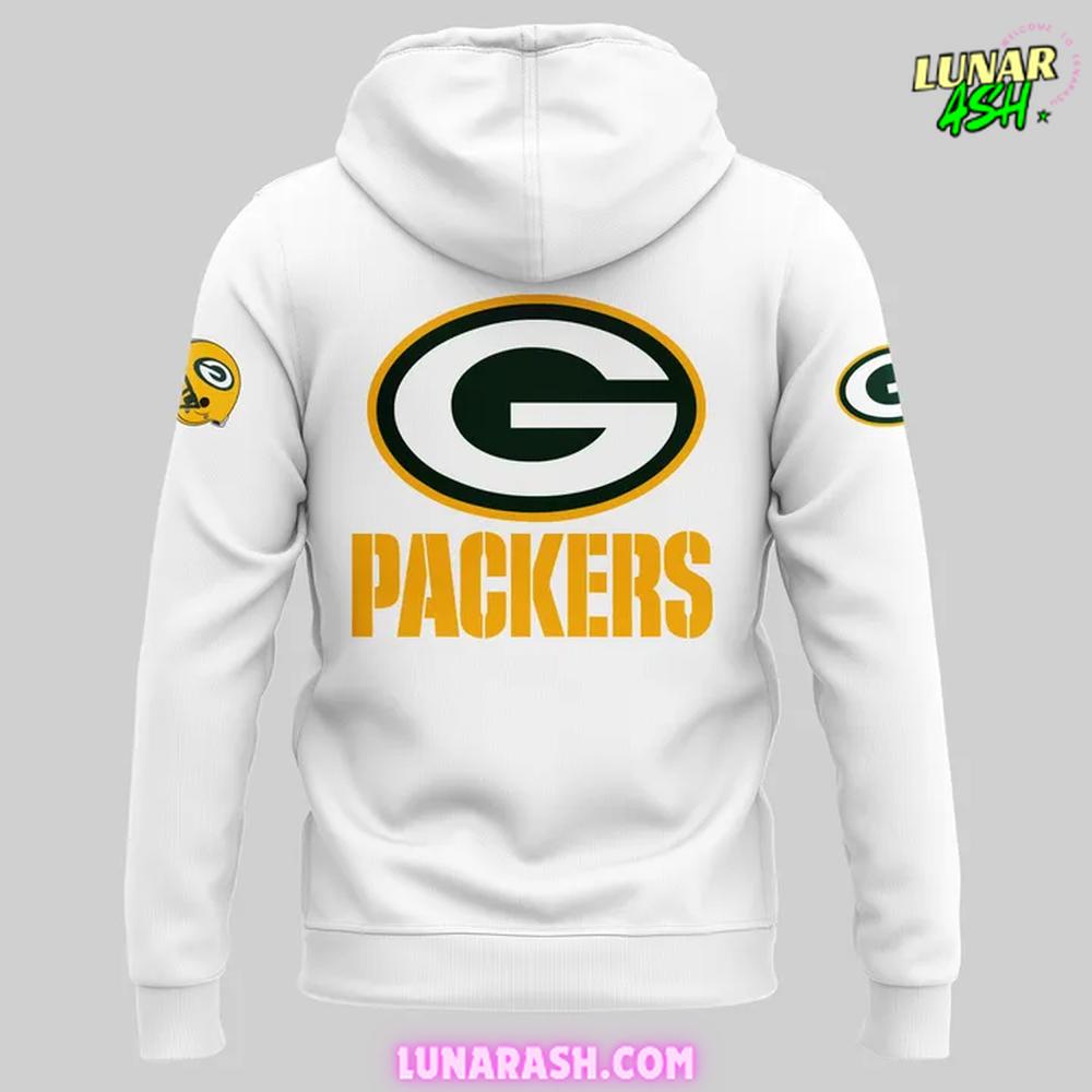 Green Bay Packers 2025 Limited Edition White Hoodie Green Bay Packers 2025 Limited Edition White Hoodie