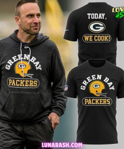 Green Bay Packers We Cook 2024 Black T-Shirt