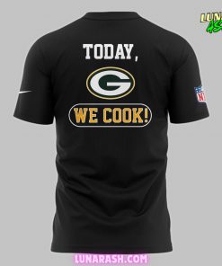 Green Bay Packers We Cook 2024 Black T Shirt 3