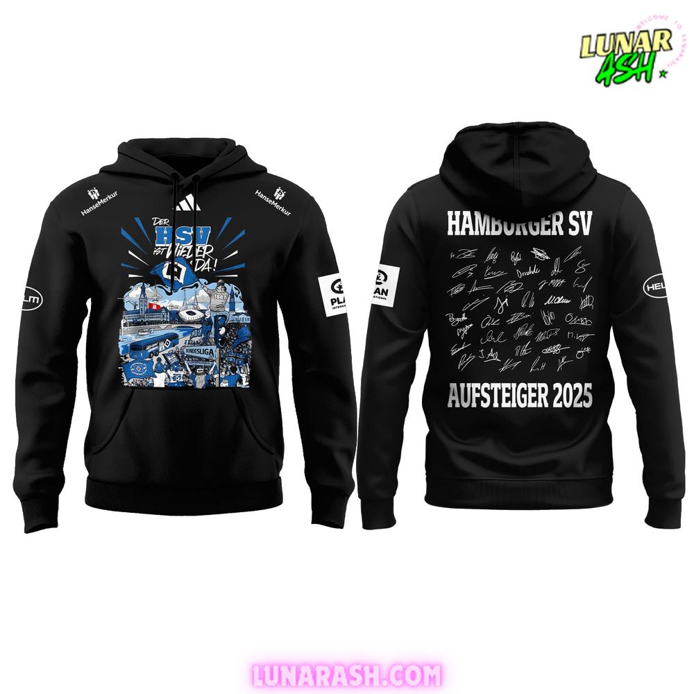 Hamburger SV Promotion 2025 Commemorative Limited Hoodie Hamburger SV Promotion 2025 Commemorative Limited Hoodie
