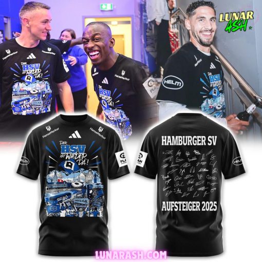 Hamburger SV Promotion 2025 Commemorative Limited T-Shirt