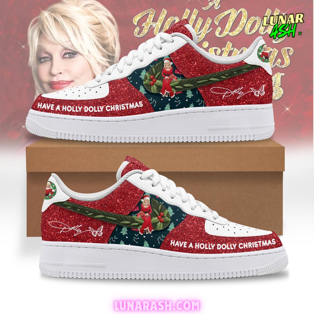 “Have A Holly Dolly Christmas 2024” Nike Air Force 1 “Have A Holly Dolly Christmas 2024” Nike Air Force 1