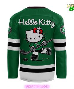 Hello Kitty Collab Dallas Stars Limited Edition Hockey Jersey 3