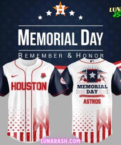 Houston Astros 2025 Memorial Day Limited Edition Jersey