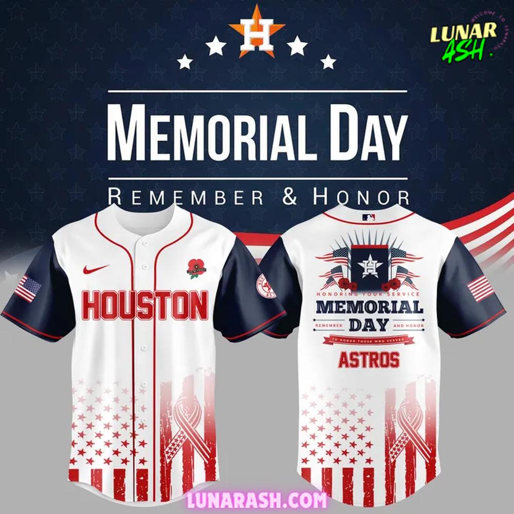 Houston Astros 2025 Memorial Day Limited Edition Jersey Houston Astros 2025 Memorial Day Limited Edition Jersey
