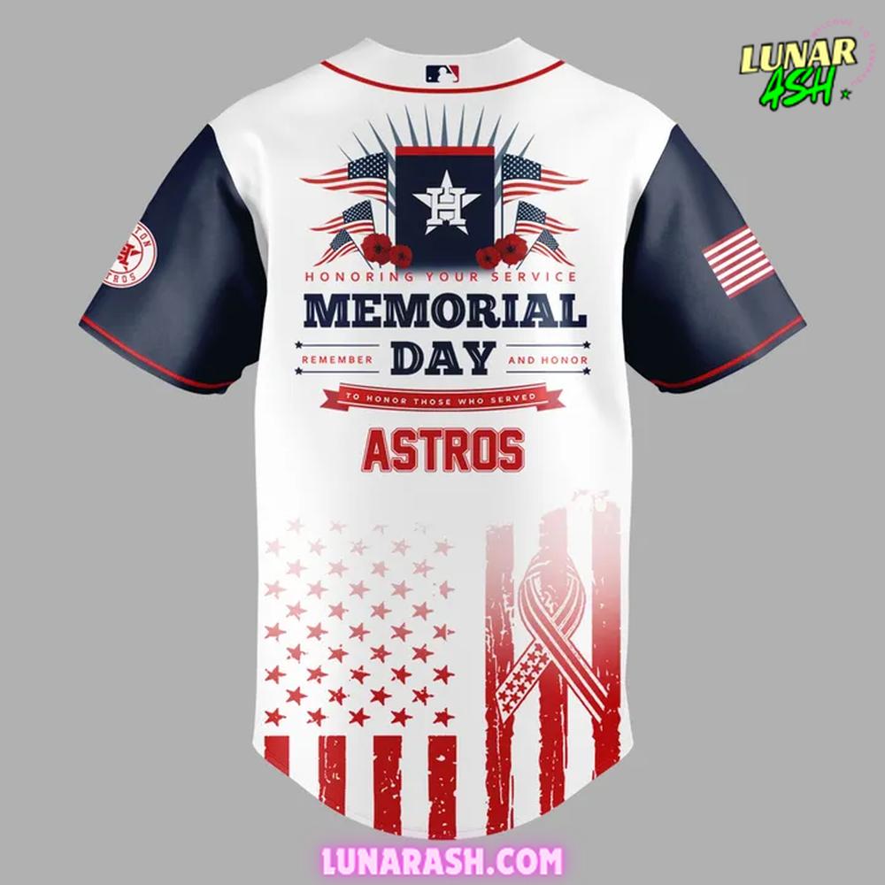 Houston Astros 2025 Memorial Day Limited Edition Jersey Houston Astros 2025 Memorial Day Limited Edition Jersey
