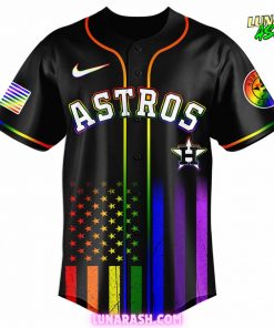 Houston Astros 2025 Pride Month Special Baseball Jersey