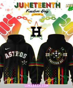 Houston Astros Juneteenth Day 2025 Special Hoodie
