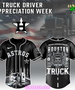 Houston Astros Truck Driver Appreciation Week Baseball Jersey