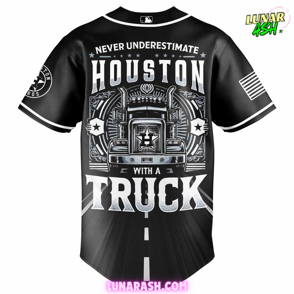 Houston Astros Truck Driver Appreciation Week Baseball Jersey Houston Astros Truck Driver Appreciation Week Baseball Jersey