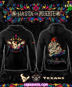 Houston Texans Hasta la Muerte Limited 2024 Hoodie