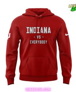 Indiana Hoosiers VS Everybody Special Red Hoodie