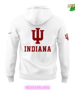 Indiana Hoosiers vs Everybody Special Nike White 2024 Hoodie 3