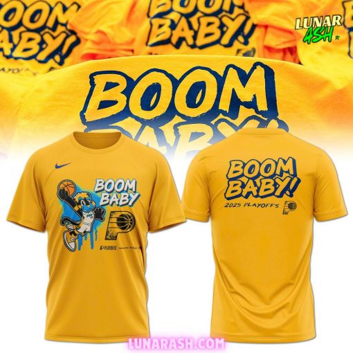 Indiana Pacers Boom Baby 2025 Playoffs Special T-Shirt