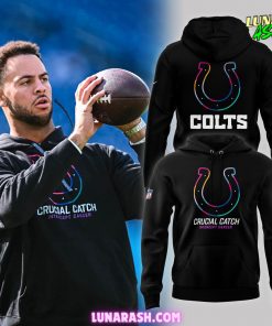 Indianapolis Colts Crucial Catch 2024 Black Hoodie