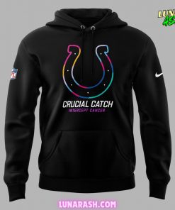 Indianapolis Colts Crucial Catch 2024 Black Hoodie