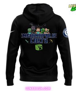 Indianapolis Colts NFL Minecraft Game Limited Edition Hoodie