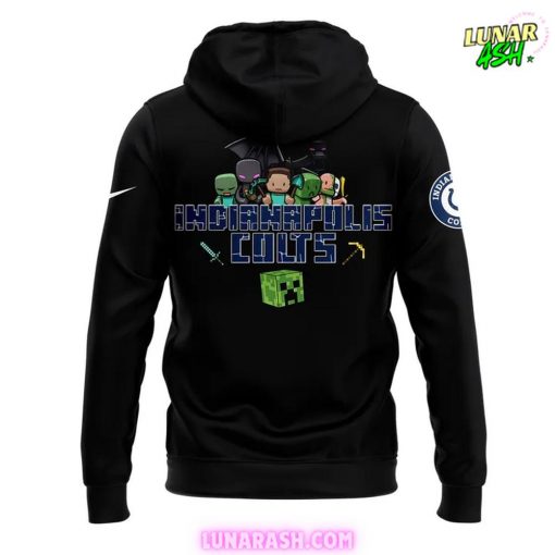 Indianapolis Colts NFL Minecraft Game Limited Edition Hoodie