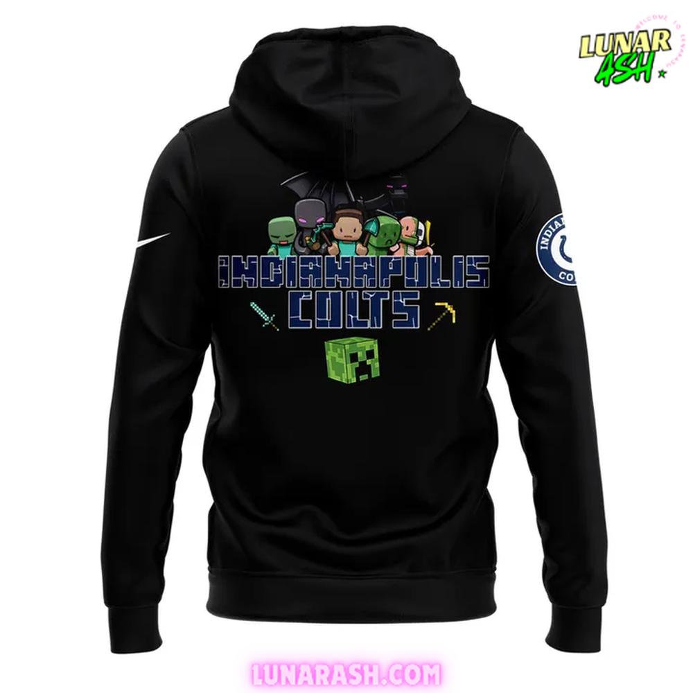 Indianapolis Colts NFL Minecraft Game Limited Edition Hoodie Indianapolis Colts NFL Minecraft Game Limited Edition Hoodie