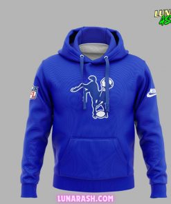 Indianapolis Colts NFL Throwback 2024 Blue Hoodie