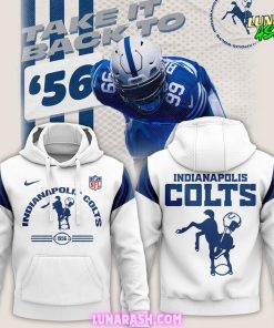 Indianapolis Colts NFL Throwback 2024 White Hoodie