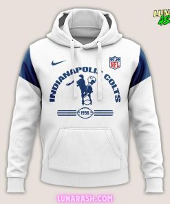 Indianapolis Colts NFL Throwback 2024 White Hoodie