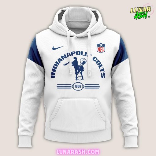 Indianapolis Colts NFL Throwback 2024 White Hoodie