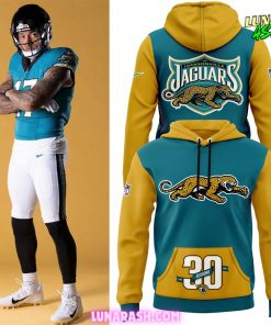 Jacksonville Jaguars Throwback 2024 Hoodie 1