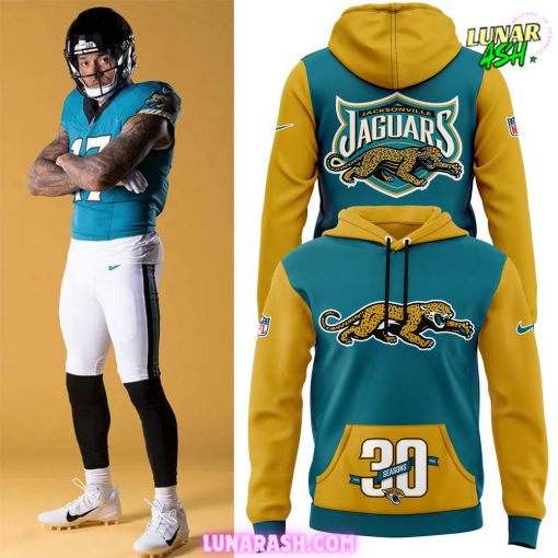 Jacksonville Jaguars Throwback 2024 Hoodie