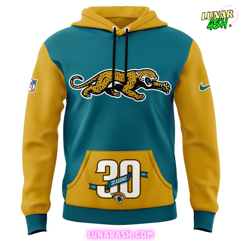 Jacksonville Jaguars Throwback 2024 Hoodie Jacksonville Jaguars Throwback 2024 Hoodie