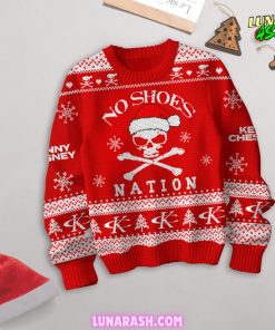 Kenny Chesney No Shoes Christmas Special Red Sweater
