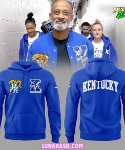 Kentucky Wildcats Basketball 2024 Blue Hoodie 1