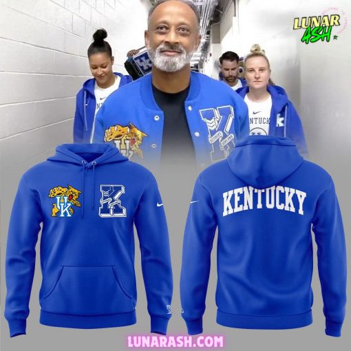 Kentucky Wildcats Basketball 2024 Blue Hoodie