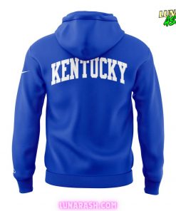 Kentucky Wildcats Basketball 2024 Blue Hoodie 3