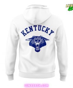 Kentucky Wildcats Basketball 2024 White Hoodie 3